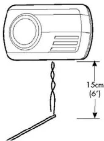 15cm (6')