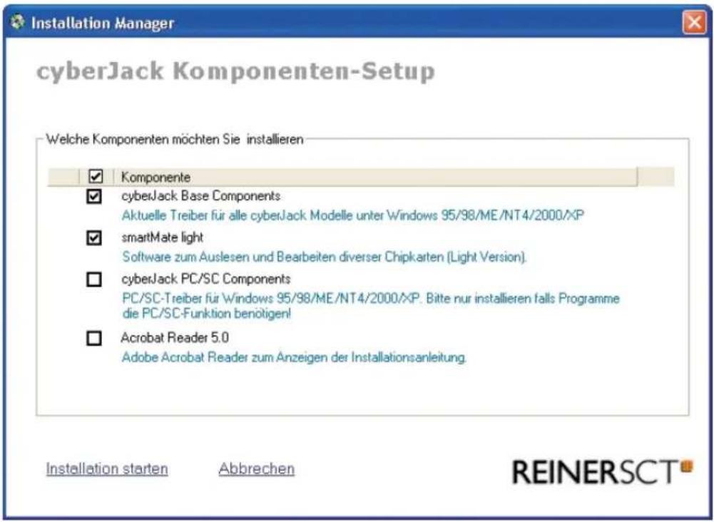 Reiner SCT SmartMate - Installation der Softwarekomponenten - 1
