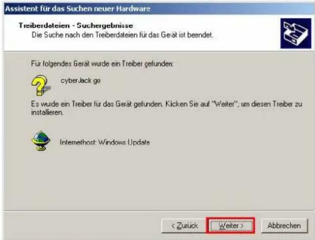 Reiner SCT CyberJackgo - Windows 2000 SP4 - 6