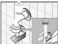 Jet Wash MG52-10508 - Washing the filter in washing machine: - 4