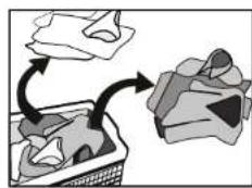 Jet Wash MG52-10508 - Check if the first-washed clothes will bed decolorized. - 1