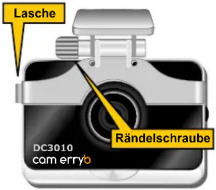 Camberry DC3010 - Die Kamera / Halterung - 1