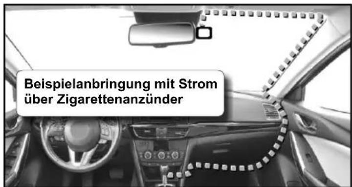 Camberry DC3010 - Montage / Teil 1 - Anbringung Frontkamera - 2