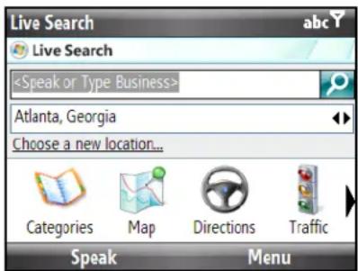 Live Search abc Live Search Atlanta, Georgia Choose a new location... Categories Map Directions Traffic Speak Menu