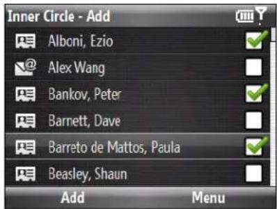 Inner Circle - Add Alboni, Ezio Alex Wang Bankov, Peter Barnett, Dave Barreto de Mattos, Paula Beasley, Shaun Add Menu