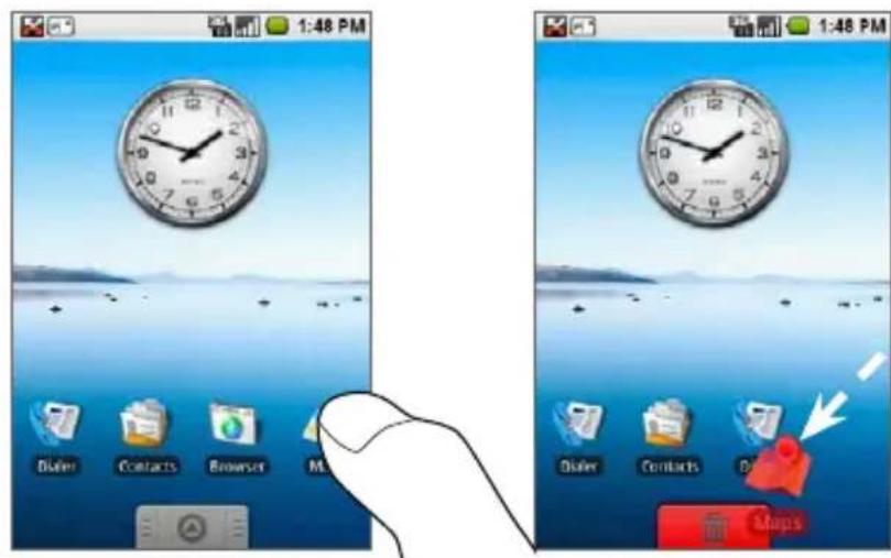 1:48 PM Dialer Contacts Browser ML 1:48 PM Dialer Contacts D Maps