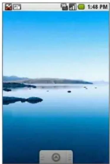 HTC Dream - Extended Home screen - 1