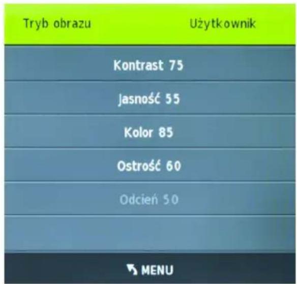 Cabletech URZ4024 - MENU OBRAZ - 2