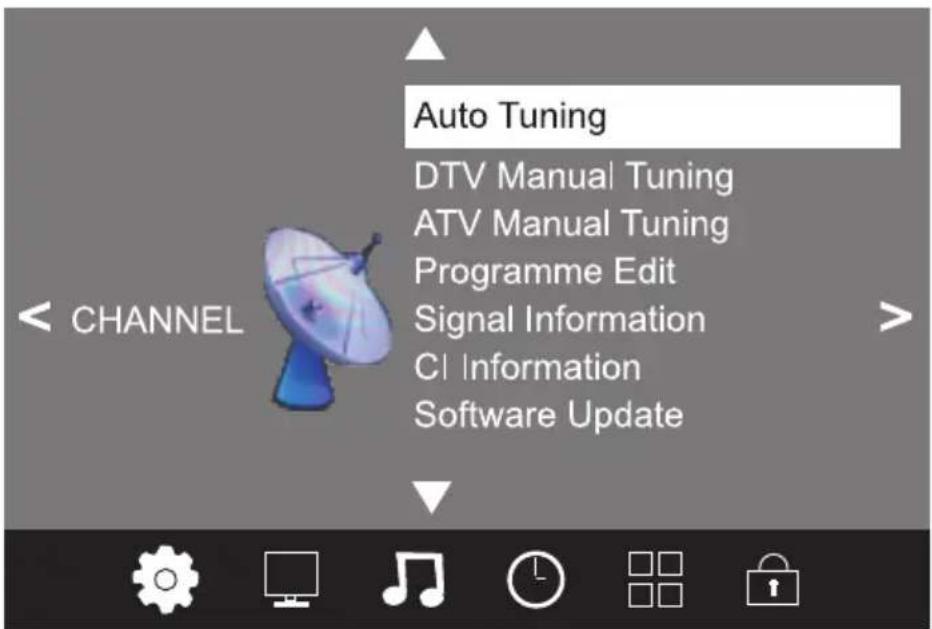Cabletech URZ4024 - Channel Tuning - 1