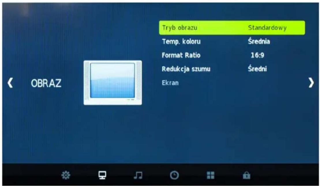 Cabletech URZ4024 - MENU OBRAZ - 1