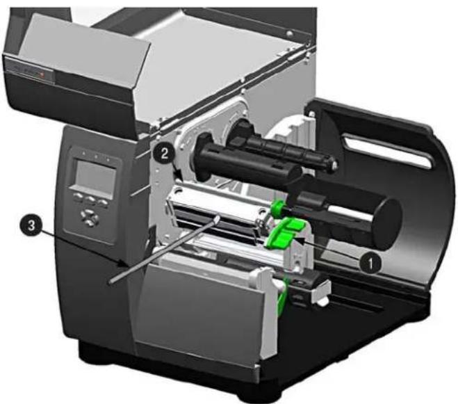 Datamax-O'neil I-Class Mark II - Reinigen des Druckkopts - 2