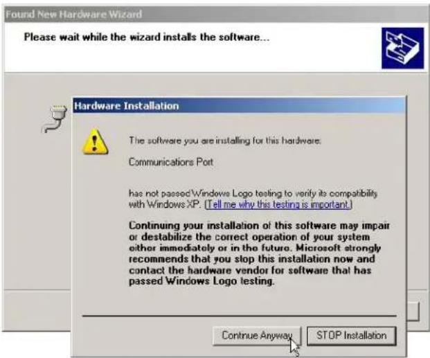 Datamax-O'neil I-Class Mark II - Schritt A: Installation des Windows-Schnittstellentreibers: - 4