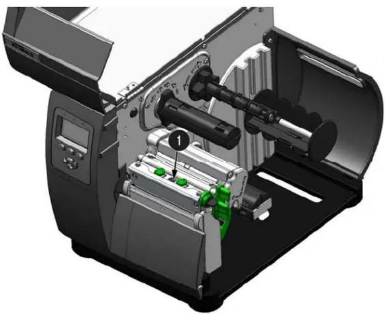 Datamax-O'neil I-Class Mark II - Anpassen des Druckkopfdrucks - 4