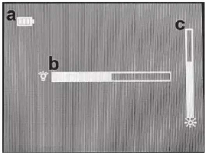a b c