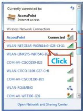 SAMSUNG NP-NF110 - When APs are found but your computer is not connected to the Internet - 1