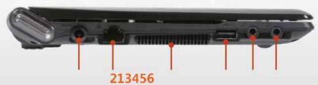 SAMSUNG NP-NF110 - Left View - 1