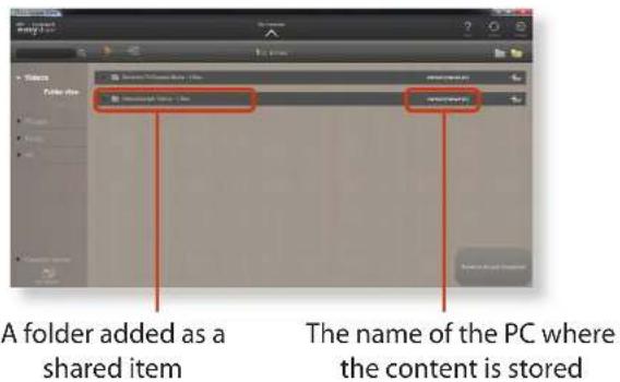 SAMSUNG NP-NF110 - Sharing Content in a Home Network (Easy Content Share) (Optional) - 2