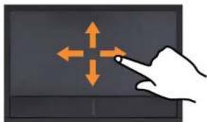 SAMSUNG NP-NF110 - Moving the cursor on the screen - 1