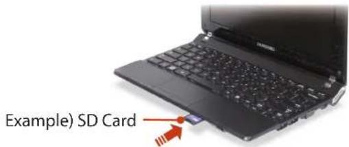 SAMSUNG NP-NF110 - Using the card - 1