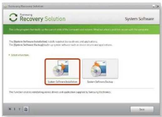 SAMSUNG NP-NF110 - Installing System Software - 1