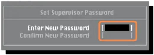 SAMSUNG NP-NC10P - Setting a Supervisor Password - 2