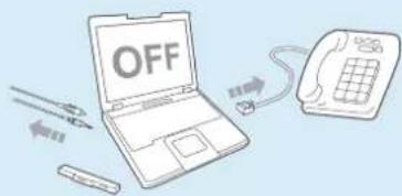 SAMSUNG NP-NC10P - Use only authorized parts (multi-plug, battery and memory) and never disassemble parts. - 1