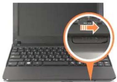 SAMSUNG NP-NC10P - Turning the computer on - 1