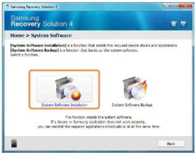SAMSUNG NP-NC10P - - Installing System Software - 1