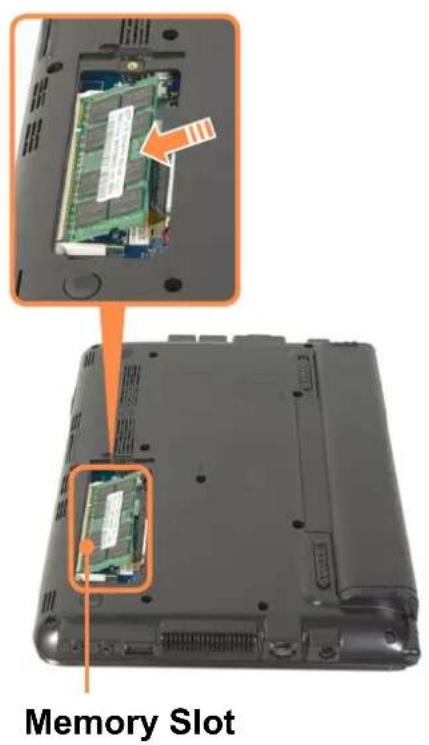SAMSUNG NP-NB30 - Replacing the Memory - 3