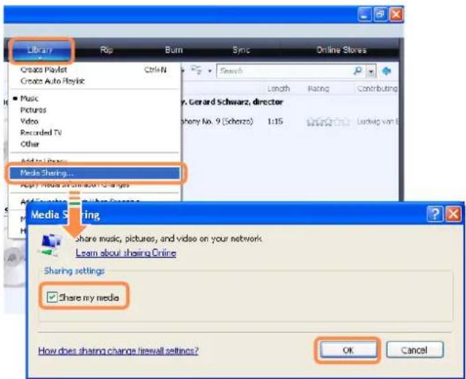 SAMSUNG NP-NB30 - ▶ For Windows Media Player 11 - 1