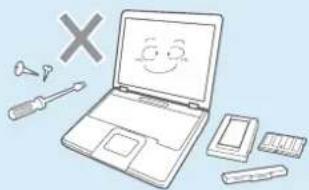 SAMSUNG NP-NB30 - When removing the RTC (Real Time Clock) battery, keep it out of the reach of children as they could touch and/or swallow it. - 1