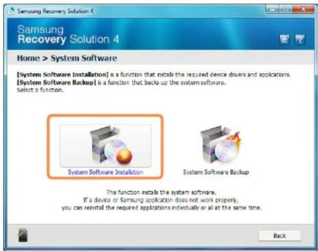 SAMSUNG NP-NB30 - - Installing System Software - 1