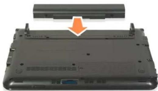 SAMSUNG NP-N220P - Installing/Removing the Battery - 2