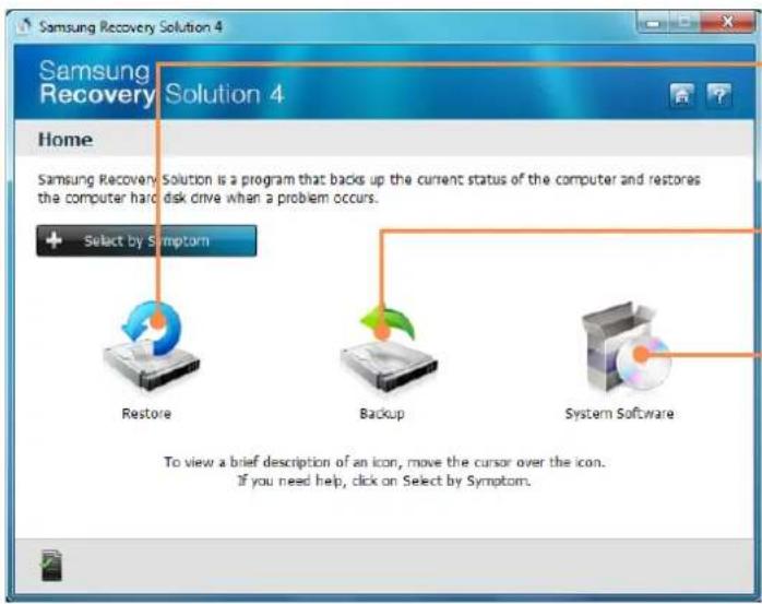 SAMSUNG NP-N220P - Samsung Recovery Solution Functions - 1