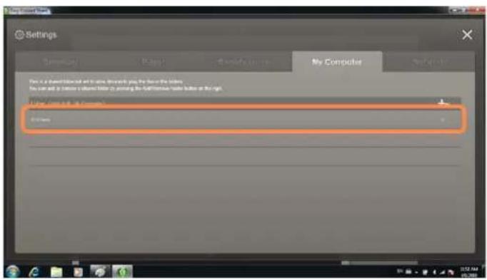 SAMSUNG NP-N220P - Adding shared content on your computer - 2