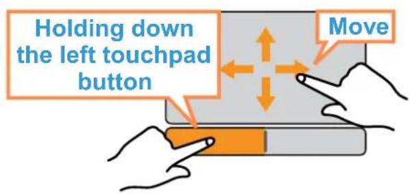 SAMSUNG NP-N220P - Drag Function - 1