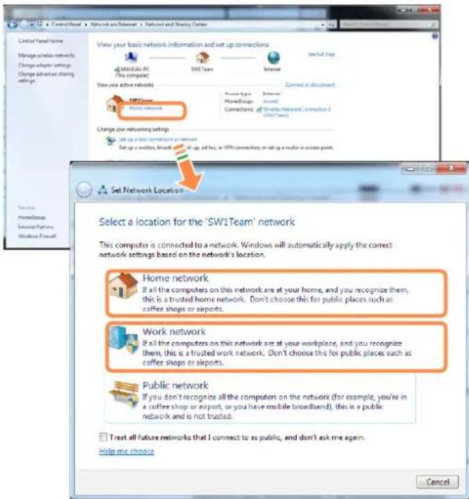 SAMSUNG NP-N220P - No connected device is shown in Easy Content Share. - 1