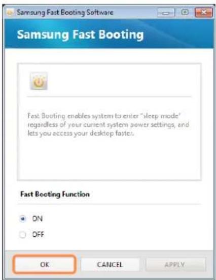 SAMSUNG NP-N220P - Using Fast Booting - 1
