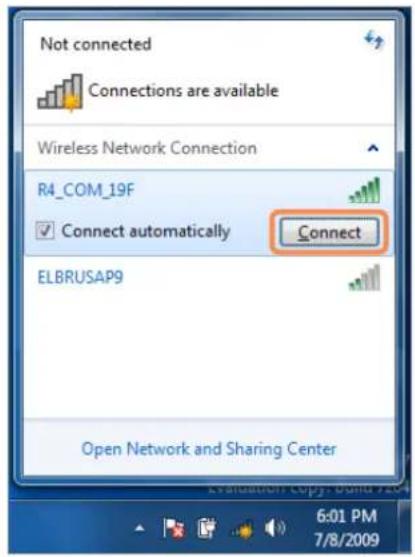 SAMSUNG NP-N220P - Click Connect. - 1