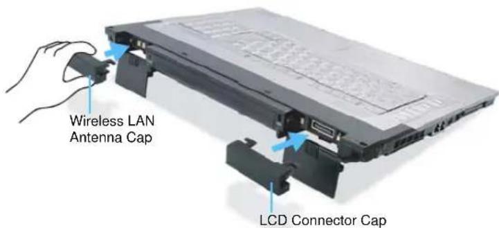 SAMSUNG NP-M70 - Separating the LCD Panel - 7
