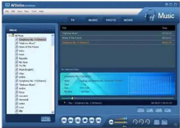 SAMSUNG NP-M70 - Playing a Music File - 1