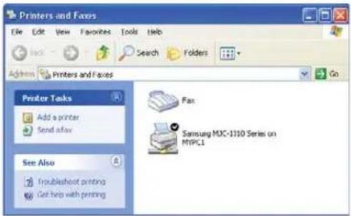 SAMSUNG NP-M70 - Step 2. Adding and Using a Shared Printer. - 2