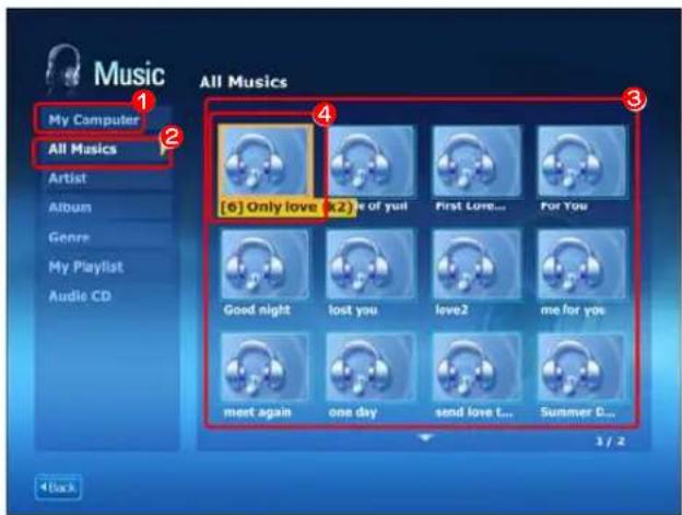 SAMSUNG NP-M70 - Playing a Music File - 1