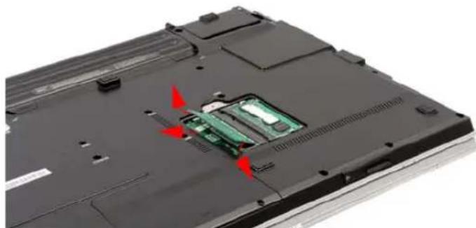 SAMSUNG NP-M70 - Removing the memory module - 3