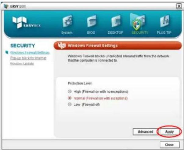 SAMSUNG NP-M70 - Configuring Firewall - 1