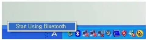 SAMSUNG NP-M70 - Bluetooth Software Setup - 1