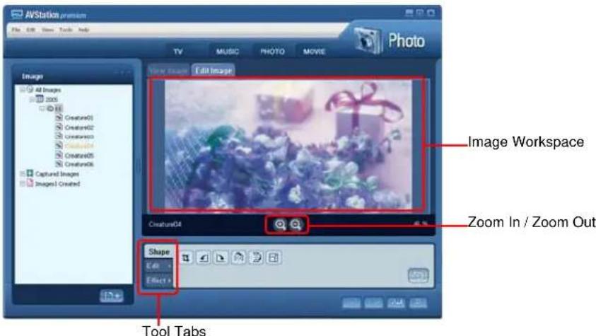 SAMSUNG NP-M70 - Editing an Image - 1
