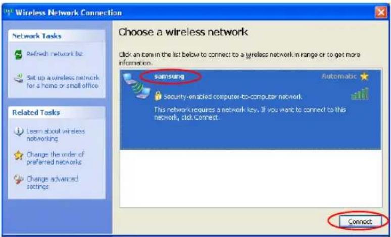 SAMSUNG NP-M70 - Step 2. Connecting to the configured computer - 1