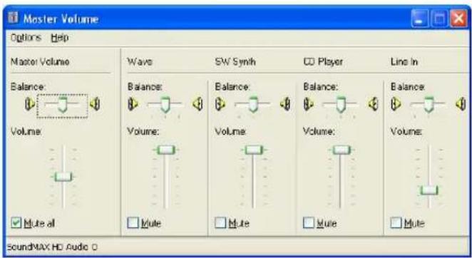 SAMSUNG NP-M70 - To adjust using volume adjustment program - 2