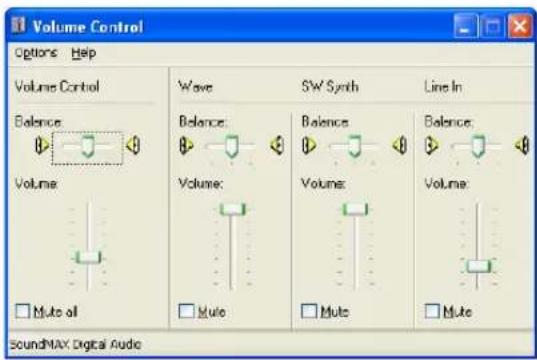 SAMSUNG NP-M50 - To adjust using volume adjustment program - 2